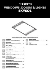 Dometic Oceanair Skysol Powered Roofblind Instructions De Montage Et De Service