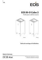 EOS Bi-O Cubo 2 Notice De Montage Et D'utilisation