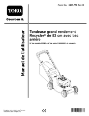 Toro 22291 Manuel De L'utilisateur