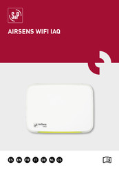 S&P AIRSENS WIFI IAQ Mode D'emploi