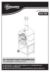 Outsunny VINA 30 Instructions D'assemblage