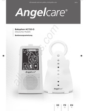 Angelcare Babyphon AC720-D Manuel D'instructions