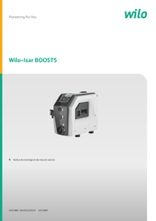 Wilo Isar BOOST5 Notice De Montage Et De Mise En Service