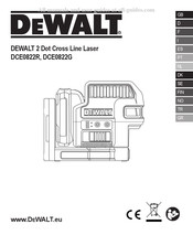 DeWalt DCE0822R Mode D'emploi