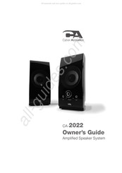 Cyber Acoustics CA-2022 Guide Du Propriétaire