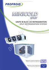 Profroid MINICOLD SPLIT MAH 207 ZC Mode D'emploi