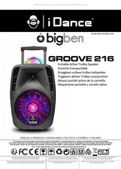 iDance bigben GROOVE 216 Mode D'emploi