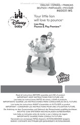 Bright Starts Disney baby Your little lion will love to pounce Lion King Pounce & Play Premiere Mode D'emploi