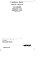 Kohler K-45344 Guide D'installation