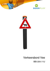 BOERPLAY Verkeersbord Vee Instructions D'installation