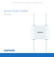 Sophos APX 320X Guide De Démarrage Rapide