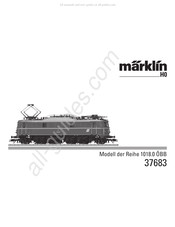 marklin 37683 Mode D'emploi