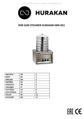 HURAKAN HKN-DS1 Mode D'emploi