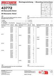 Viessmann Vollmer 43772 Instructions De Montage