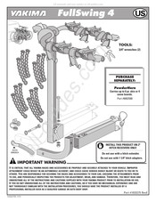 Yakima FullSwing 4 Instructions De Montage