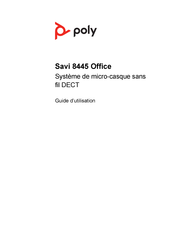 Poly Savi 8445 Office Guide D'utilisation