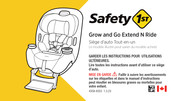 Safety 1st Grow and Go Extend N Ride Mode D'emploi