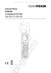 Iso-Tech ILCM 03A Manuel D'utilisation