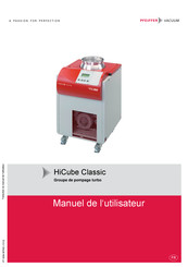 Pfeiffer Vacuum HiCube Classic Manuel De L'utilisateur