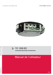 Pfeiffer Vacuum TC 1200 EC Manuel De L'utilisateur