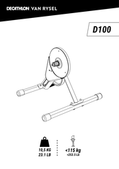 Decathlon VAN RYSEL D100 Mode D'emploi