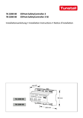 Tunstall 76 2200 00 Notice D'installation