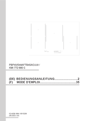 Amica PBP4VI544AFTB4SACUUt Mode D'emploi