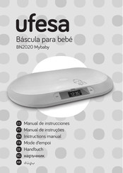 UFESA BN2020 Mybaby Mode D'emploi