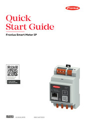 Fronius Smart Meter IP Guide De Démarrage Rapide