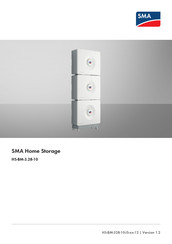 SMA Home Storage HS-BM-3.28-10 Notice Résumée