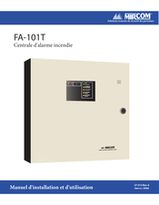 Mircom FA-101T Manuel D'installation Et D'utilisation