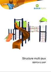 BOERPLAY Structure multi-jeux Instructions D'installation