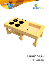 BOERPLAY Cuisine de jeu Instructions D'installation