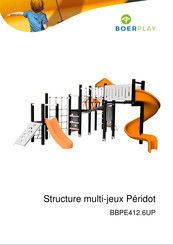 BOERPLAY Structure multi-jeux Peridot Instructions D'installation