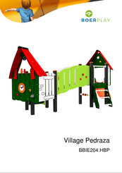 BOERPLAY Village Pedraza Instructions D'installation