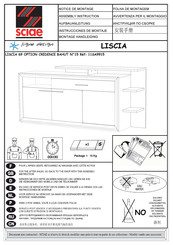 SCIAE Design LISCIA 69 15 11SA9915 Notice De Montage