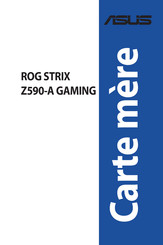 Asus ROG STRIX Z590-A GAMING Mode D'emploi