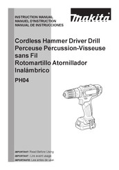 Makita PH04 Manuel D'instructions