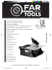 Far Tools TC 180B Traduction De La Version Originale Du Mode D'emploi