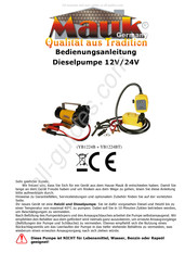 Mauk YB1224BT Instructions D'utilisation