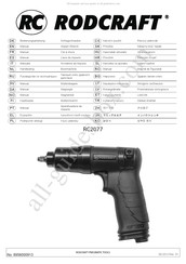 RODCRAFT RC2077 Manuel