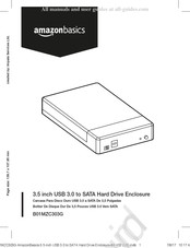 AmazonBasics B01MZC303G Mode D'emploi