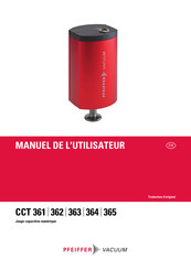 Pfeiffer Vacuum CCT 362 Manuel De L'utilisateur