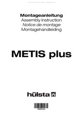 Hülsta METIS plus Notice De Montage