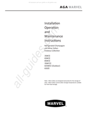 AGA Marvel 6SDZE Instructions D'installation, D'utilisation Et D'entretien