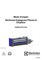 Electrolux Professional IV648FFS Vibe Série Mode D'emploi