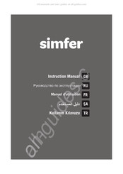 Simfer S 2350 WTB Manuel D'utilisation