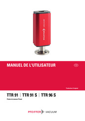 Pfeiffer Vacuum TTR 91 Manuel De L'utilisateur