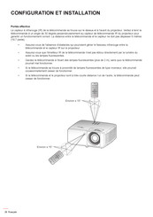 Optoma ZH420 Manuel D'installation