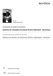 Schüco Openstyle 100023018 Instructions De Montage
